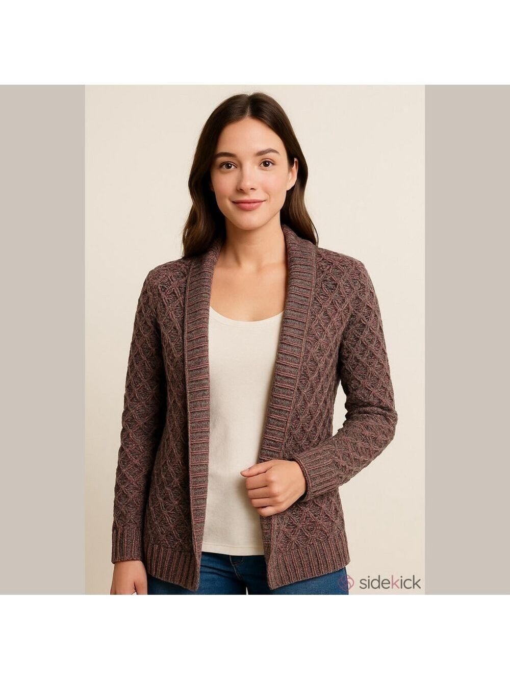 Gray Aeropostale Cardigan Sweater